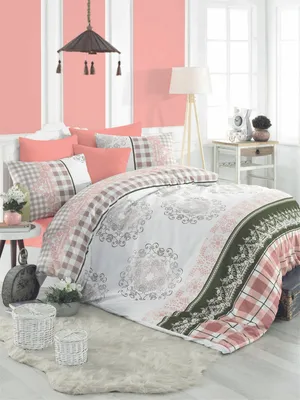Zdjęcie produktu dla L'Essentiel Linge de Maison, Adal- PRL3228, różowy, kołdra, 100% bawełna ranforce