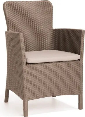 Produktbild von Zahradní křeslo Keter Iowa - 62 x 60 x 89 cm - cappuccino / krémová