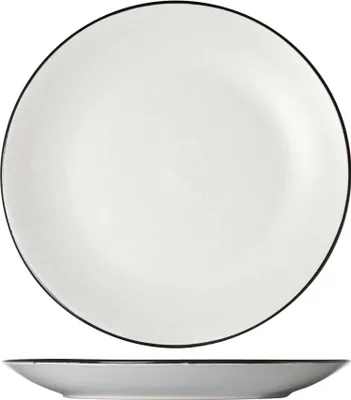 Produktbild von Cosy & Trendy Speiseteller Speckle Weiß ø 27 cm - 6 Stück