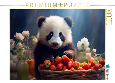 Produktbild von CALVENDO Puzzle ... und die Erdbeeren | 1000 Teile Lege-Größe 64x48cm Foto-Puzzle für glückliche Stunden