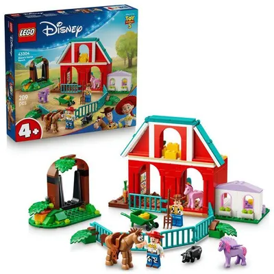 Immagine prodotto di Set di costruzioni LEGO Disney Pixar Toy Story 5, "Il Ranch di Blaze", gioco educativo per bambini dai 4 anni, codice prodotto 43304, include 6 minifigure