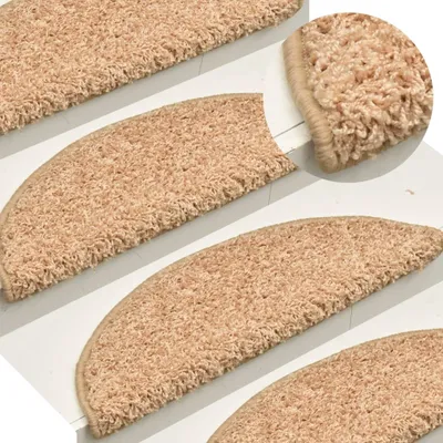 Zdjęcie produktu dla vidaXL Maty na schody 15 szt. Złoty 56x17x3 cm