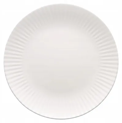 Produktbild von Lubiana Daisy Flacher Essteller Porzellan 24 cm Weiß