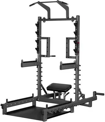 Produktbild von Smp01 Multifunktionsständer Mit Gewichthebeplatte Und Hip Thrust Commercial Hms