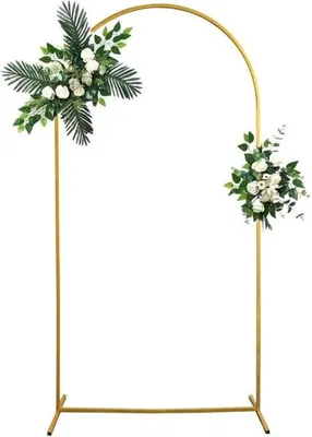 Productafbeelding van Famanu boogset voor ballonnen, van metaal, stabiel en decoratief - 180 x 80 cm