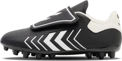 Produktbild von Hummel Hattrick MG JR Fußballschuhe Klettverschluss schwarz/weiß 217580-2114, Schuhgröße:35 EU