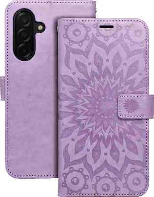 Zdjęcie produktu dla Etui MEZZO Book Case pasujące do telefonu SAMSUNG A57 5G w kolorze mandala purple