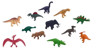 Image de Mojo Prehistory Mini Dinosaurs Play Set, 12dlg.   - 380055