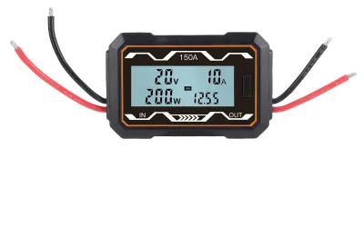 Produktbild von 150A Batterieverbrauch Leistungstester Wattmeter Leistungsanalysator mit Spannungs-Strom-Entladungserkennung
