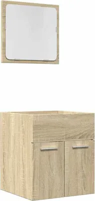 Produktbild von VidaXL 856367, Eiche, Holz, 40 cm, 37 cm, 2 Stück(e)