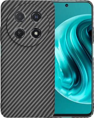 Produktbild von Techsuit Carbonite FiberShell Back Cover Hülle für Huawei nova 12i - Schwarz