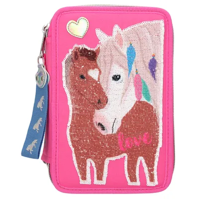Produktbild von Depesche 10529 Miss Melody 3-fach Federtasche Streichpa