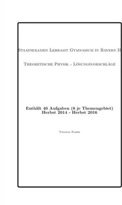 Produktbild von Staatsexamen Lehramt Gymnasium In Bayern Ii