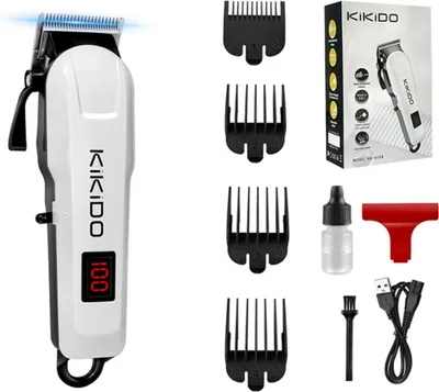 Obrázok produktu pre INF Profesionálny LCD displej Strihač vlasov Nabíjateľný bezdrôtový zastrihávač