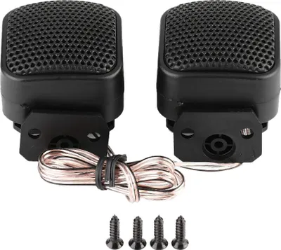 Immagine prodotto di Altoparlante universale 2PCS portatile per esterni, altoparlante quadrato nero solido per auto, musica 500W per un ascolto perfetto a casa e in viaggio