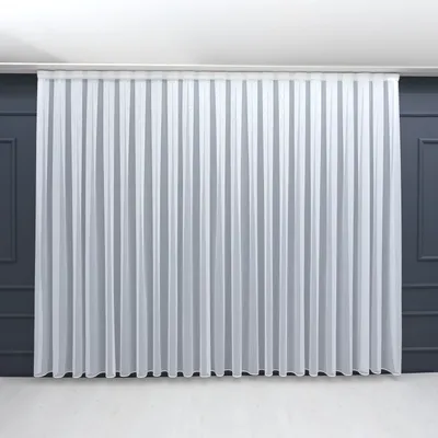 Produktbild von Vorhang Schlicht Faltengardine Store Gardine Fertiggardine Turkischegardine Pilelitül Perde 300x245cm
