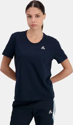 Produktbild von Le Coq Sportif Heritage N°1 Kurzarm-t-shirt Blau S Frau Blau S