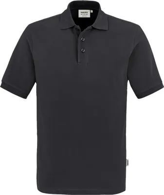 Produktbild von HAKRO Poloshirt Classic Herren #810  Gr. L karbongrau