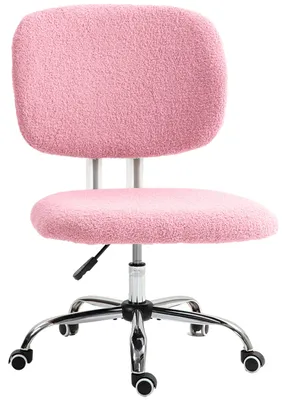 Produktbild von Bürostuhl verstellbar drehbar höhenverstellbar 80-90 cm Rosa für Wohnzimmer und Zuhause
