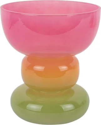 Produktbild von Present Time - Vase Summer Vibes - Multicolor - Ø18cm
