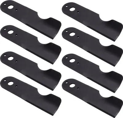 Image de 8x24,7cm lame de tondeuse - jeu pour MTD Gutbrod 742-0495 742-0495B 942-0495