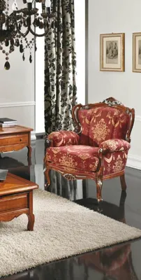 Produktbild von Möbel Stühle Art déco Design Sessel Textil Wohnzimmer Lounge Luxus Design Neu