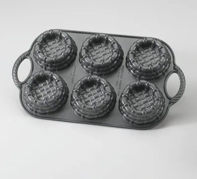 Produktbild von NORDIC WARE Cupcake-Form, 6 Stück, Kupfer 700ml
