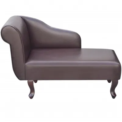 Immagine prodotto di Chaise longue marrone in ecopelle