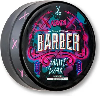Obrázok produktu pre Matný vosk na vlasy Marmara Barber Keratin Matte 150ml