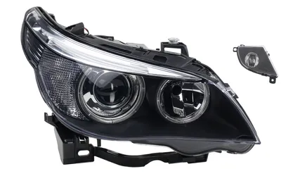 Zdjęcie produktu dla Johns, reflektory pasujące do BMW serii 5 E60 E61 01/05-03/07 Xenon D2S H7 prawy + przeciwmgielne 63127160194 63177177712 7177712