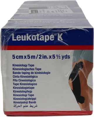 Image de Bsn Medical Leukotape K Noir 5cmx5m