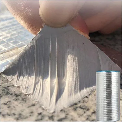 Produktbild von Famanu Dichtungsband Wasserfest - Butylrubber, Aluminiumfolie