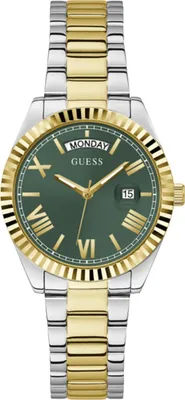 A close-up studio shot of a women's wristwatch.