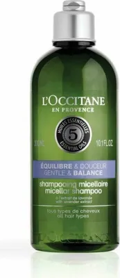 Produktbild von L'Occitane Gentle & Balance Micellar Shampoo Reinigungsshampoo für alle Haartypen 300 ml