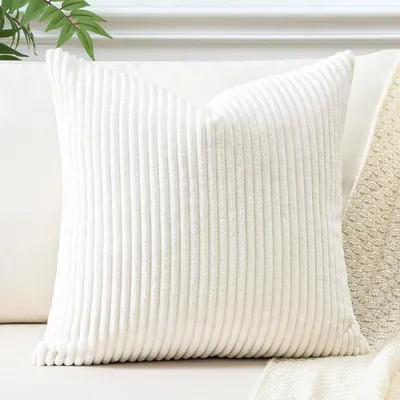 Produktbild von Kissenbezug Cord 45x45cm Beige 1 Stück