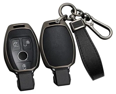 Produktbild von Schlüsselhülle für Mercedes A B C CL ML R S Klasse - Schwarze Schlüsselbox