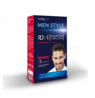 Immagine prodotto di Marion Man 4-Step Gray Hair Reducer 107, Brown, 4x15ml