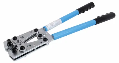Immagine prodotto di Pinza crimpatrice, pressatrice per terminali elettrici, per connettore 6-50 mm² , 390 mm, Geko