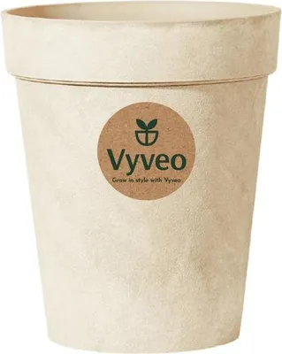 Image de Vyveo - Pot de fleurs Heritage - Beige - 37 x 42