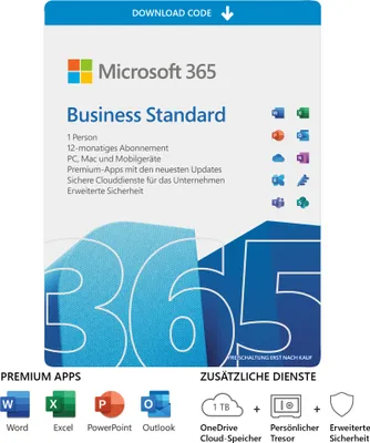 Immagine prodotto di Microsoft Office 365 Business Standard, 12 mesi, 1TB Cloud