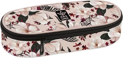 Produktbild von ARS UNA Schlamper-Etui Flowery Pink, rosa-schwarz, für Mädchen