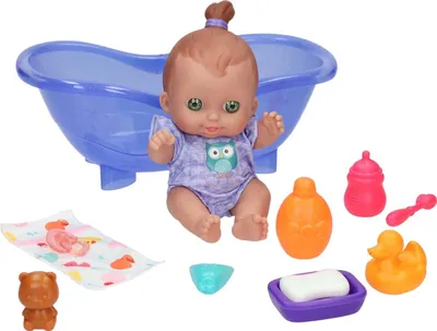 Image de Ensemble de poupées avec baignoire