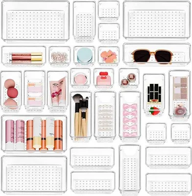 Immagine prodotto di Sistema di organizer per cassetti da scrivania, 4 misure