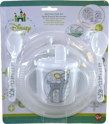 Produktbild von Disney Baby Kindergeschirr & Trinklernbecher mit Bambi / Dumbo Motiv