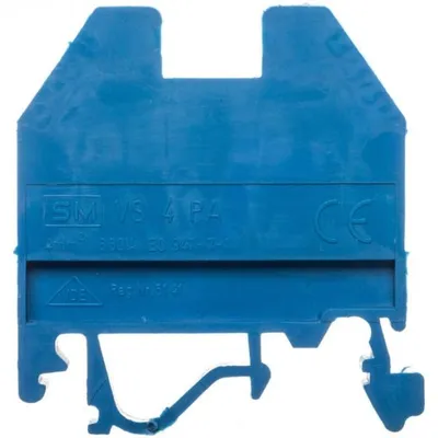 Image de Connecteur de rail 4mm2 bleu VS 4 PAN ETI