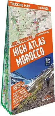 Zdjęcie produktu dla Mapa trekkingowa Atlas Wysoki Maroko 1:100 000