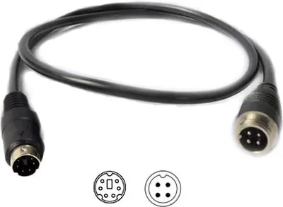 Image de Adaptateur de réduction de caméra pour WAECO DOMETIC (ancienne version) 6-PIN/4-PIN