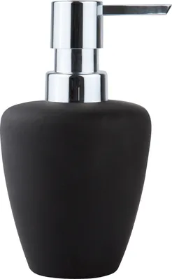 Produktbild von Zone Seifenspender Confetti Soft schwarz matt
