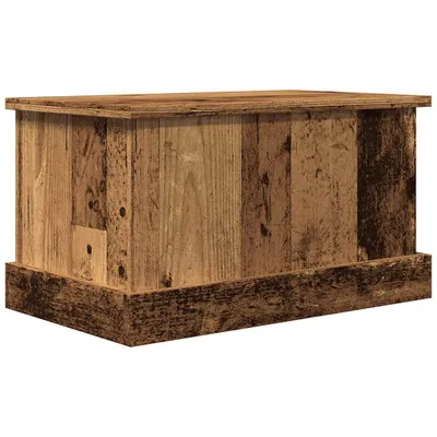 Zdjęcie produktu dla vidaXL Kufer o wyglądzie starego drewna 30x50x28 cm materiał drewnopochodny