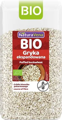 GRYKA EKSPANDOWANA BEZGLUTENOWA BIO 80 g - NATURAVENA